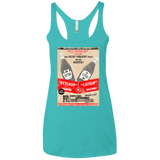 T-Shirts Tahiti Blue / X-Small Ketchup vs Catsup Women's Triblend Racerback Tank