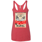 T-Shirts Vintage Red / X-Small Ketchup vs Catsup Women's Triblend Racerback Tank