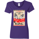 T-Shirts Purple / S Ketchup vs Catsup Women's V-Neck T-Shirt