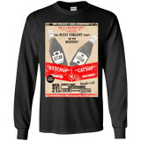 T-Shirts Black / YS Ketchup vs Catsup Youth Long Sleeve T-Shirt