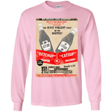 T-Shirts Light Pink / YS Ketchup vs Catsup Youth Long Sleeve T-Shirt
