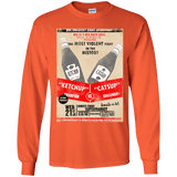 T-Shirts Orange / YS Ketchup vs Catsup Youth Long Sleeve T-Shirt