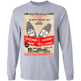 T-Shirts Sport Grey / YS Ketchup vs Catsup Youth Long Sleeve T-Shirt