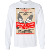 T-Shirts White / YS Ketchup vs Catsup Youth Long Sleeve T-Shirt
