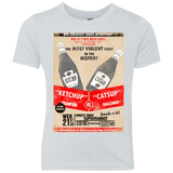 T-Shirts Heather White / YXS Ketchup vs Catsup Youth Triblend T-Shirt