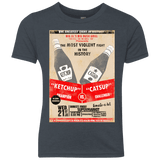 T-Shirts Vintage Navy / YXS Ketchup vs Catsup Youth Triblend T-Shirt