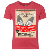 T-Shirts Vintage Red / YXS Ketchup vs Catsup Youth Triblend T-Shirt