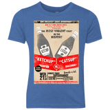 T-Shirts Vintage Royal / YXS Ketchup vs Catsup Youth Triblend T-Shirt