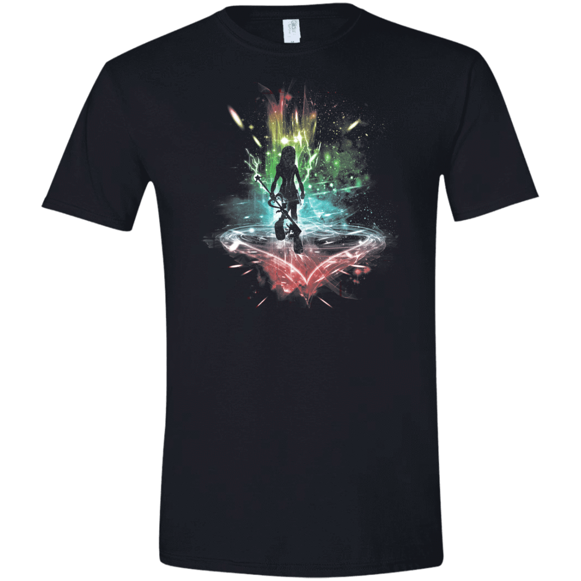 T-Shirts Black / X-Small Key to the Heart Men's Semi-Fitted Softstyle