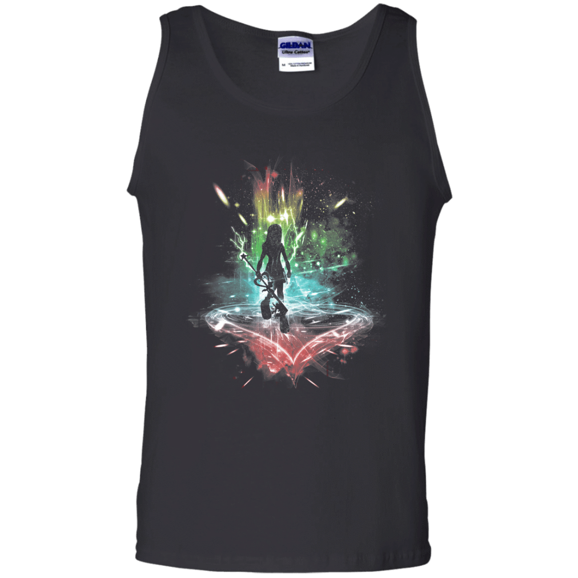 T-Shirts Black / S Key to the Heart Men's Tank Top