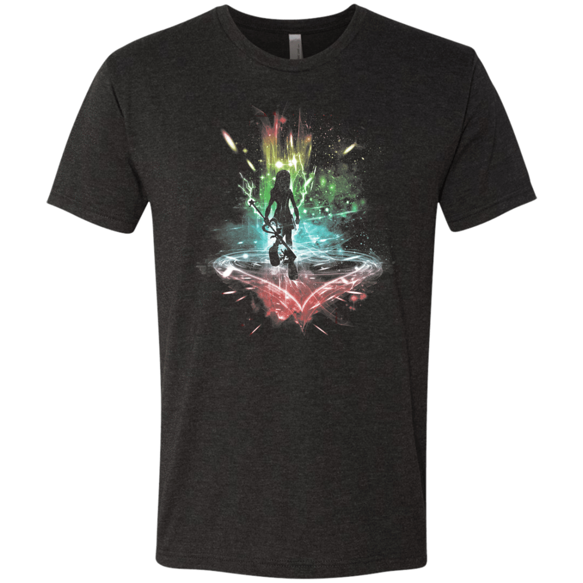 T-Shirts Vintage Black / S Key to the Heart Men's Triblend T-Shirt