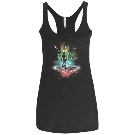 T-Shirts Vintage Black / X-Small Key to the Heart Women's Triblend Racerback Tank