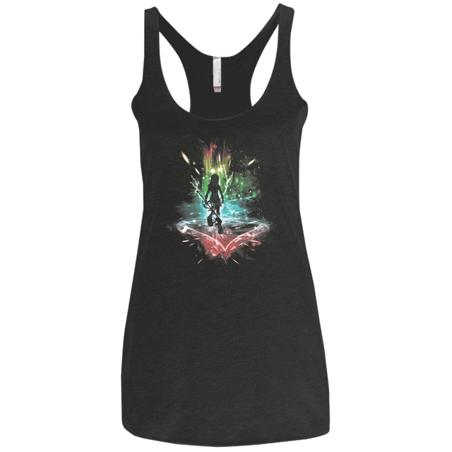 T-Shirts Vintage Black / X-Small Key to the Heart Women's Triblend Racerback Tank