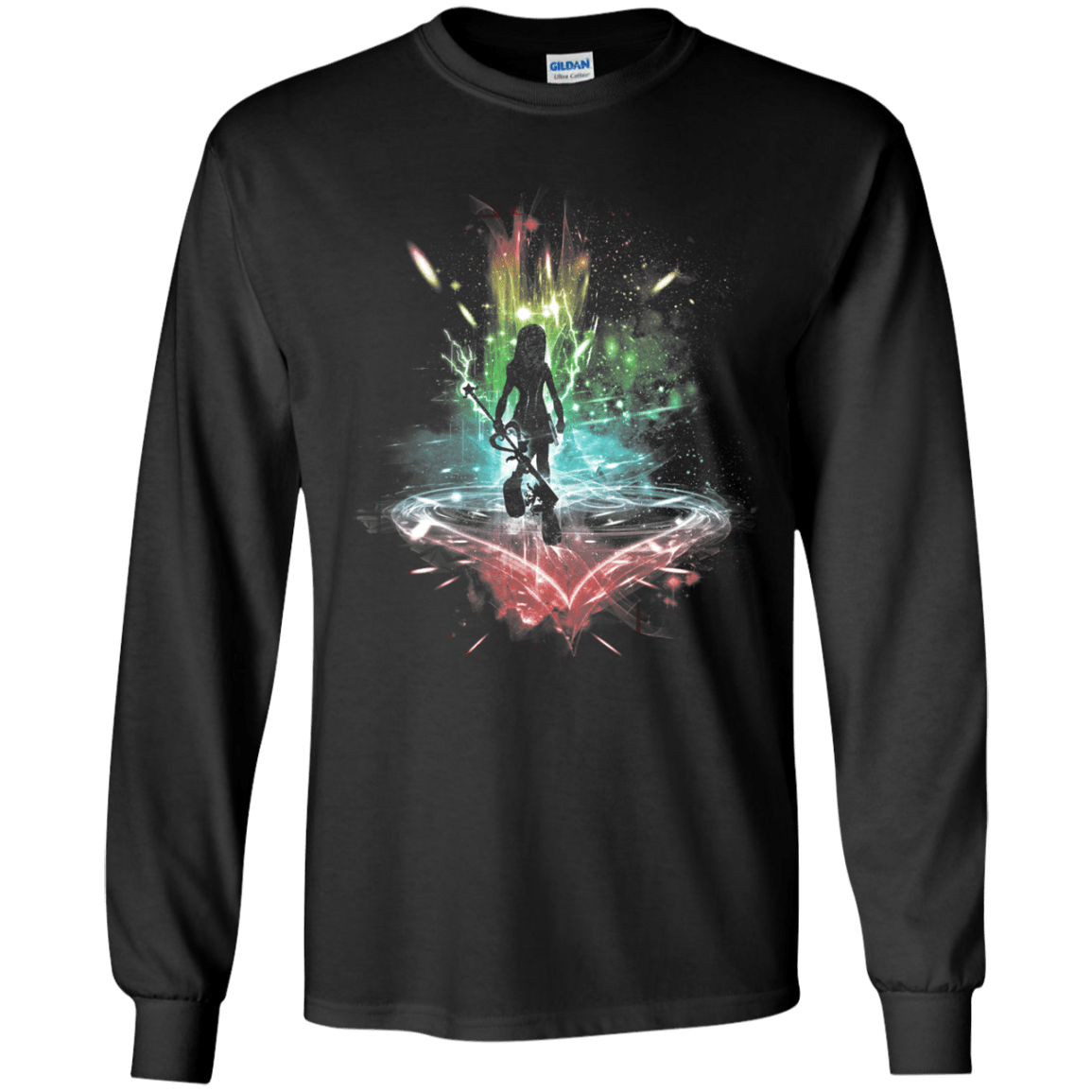 T-Shirts Black / YS Key to the Heart Youth Long Sleeve T-Shirt