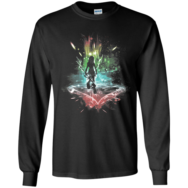 T-Shirts Black / YS Key to the Heart Youth Long Sleeve T-Shirt