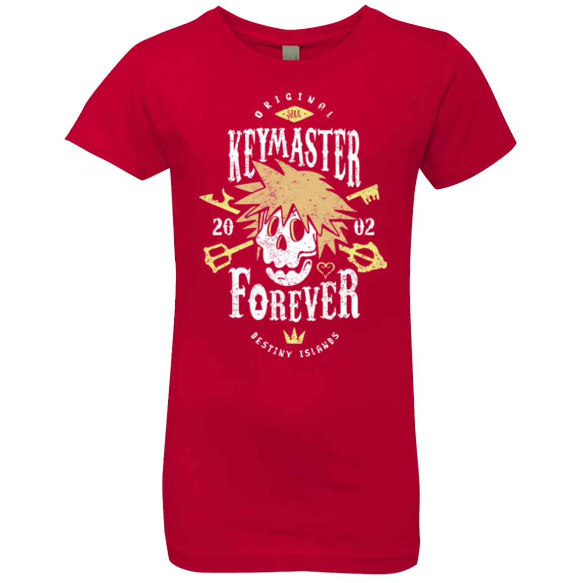 T-Shirts Red / YXS Keymaster Forever Girls Premium T-Shirt