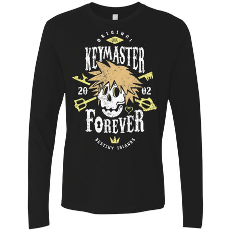 T-Shirts Black / Small Keymaster Forever Men's Premium Long Sleeve