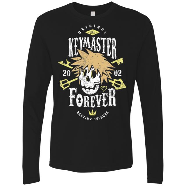 T-Shirts Black / Small Keymaster Forever Men's Premium Long Sleeve