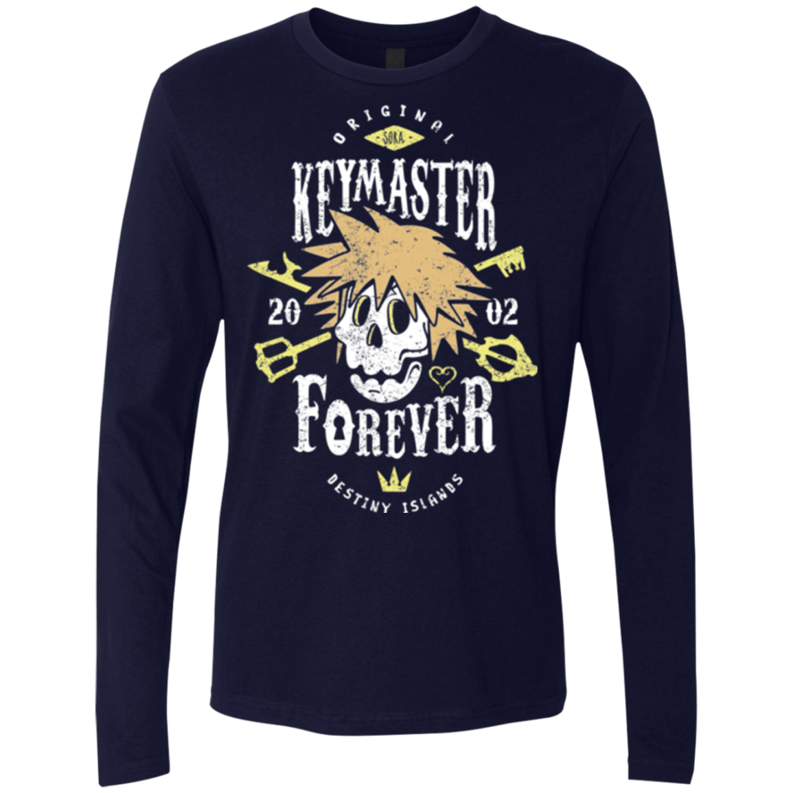 T-Shirts Midnight Navy / Small Keymaster Forever Men's Premium Long Sleeve