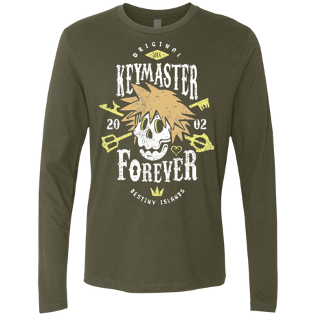 T-Shirts Military Green / Small Keymaster Forever Men's Premium Long Sleeve