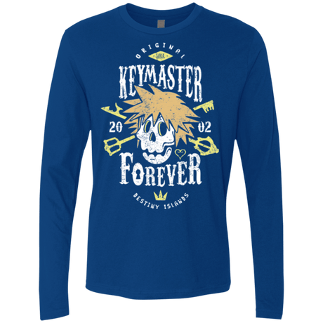 T-Shirts Royal / Small Keymaster Forever Men's Premium Long Sleeve