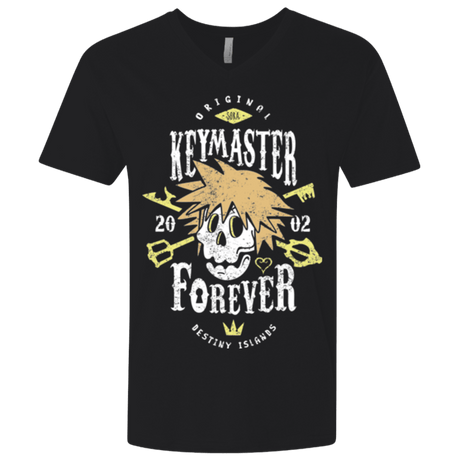 T-Shirts Black / X-Small Keymaster Forever Men's Premium V-Neck