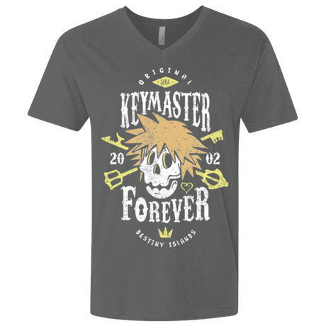 T-Shirts Heavy Metal / X-Small Keymaster Forever Men's Premium V-Neck