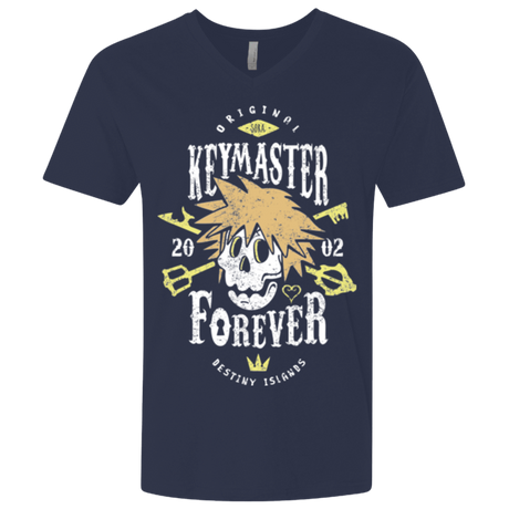T-Shirts Midnight Navy / X-Small Keymaster Forever Men's Premium V-Neck