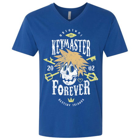 T-Shirts Royal / X-Small Keymaster Forever Men's Premium V-Neck