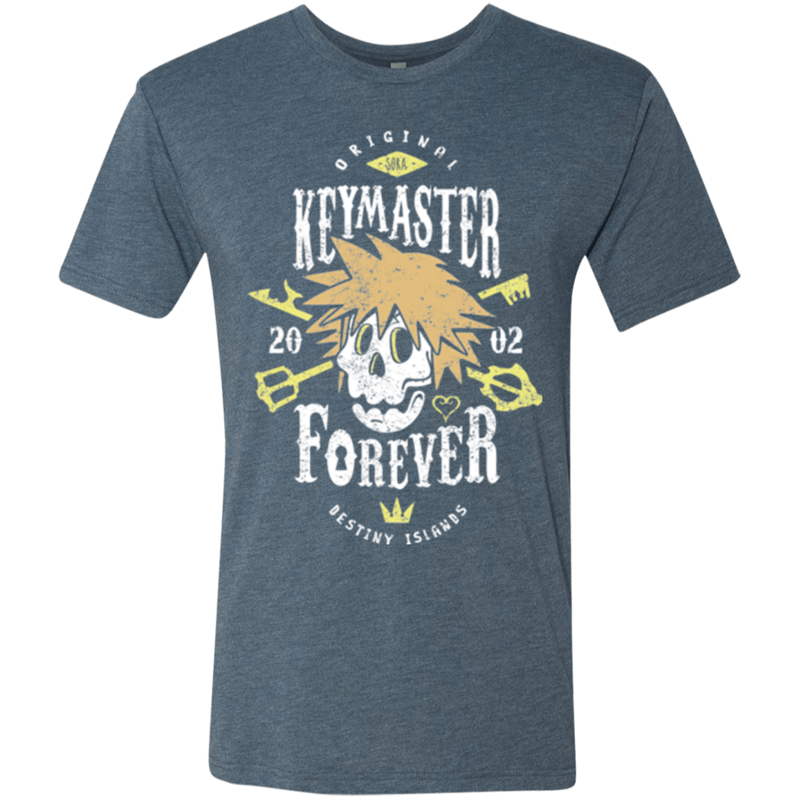 T-Shirts Indigo / Small Keymaster Forever Men's Triblend T-Shirt