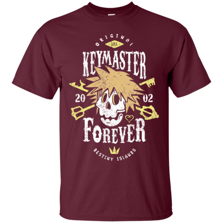 T-Shirts Maroon / Small Keymaster Forever T-Shirt