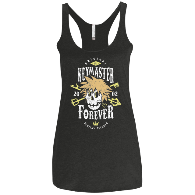 T-Shirts Vintage Black / X-Small Keymaster Forever Women's Triblend Racerback Tank