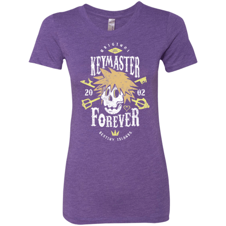 T-Shirts Purple Rush / Small Keymaster Forever Women's Triblend T-Shirt