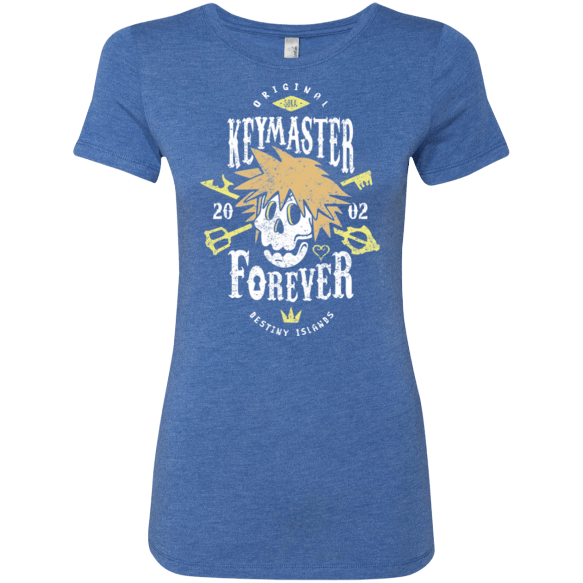 T-Shirts Vintage Royal / Small Keymaster Forever Women's Triblend T-Shirt