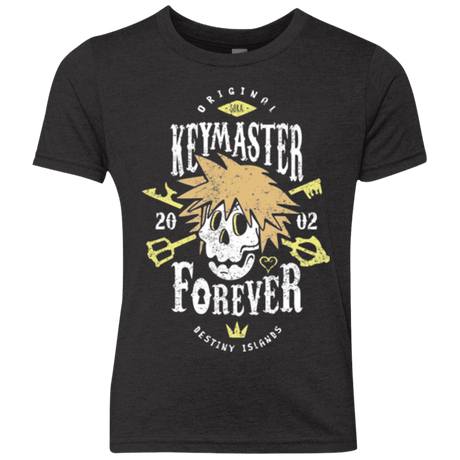 T-Shirts Vintage Black / YXS Keymaster Forever Youth Triblend T-Shirt