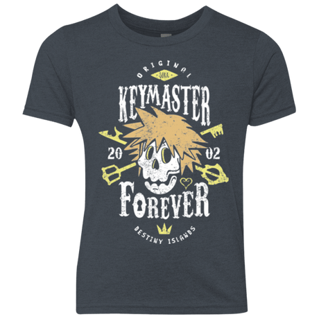 T-Shirts Vintage Navy / YXS Keymaster Forever Youth Triblend T-Shirt