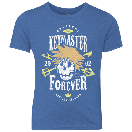 T-Shirts Vintage Royal / YXS Keymaster Forever Youth Triblend T-Shirt