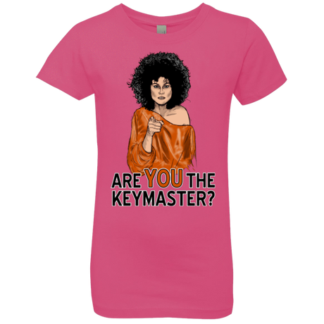 T-Shirts Hot Pink / YXS Keymaster Girls Premium T-Shirt