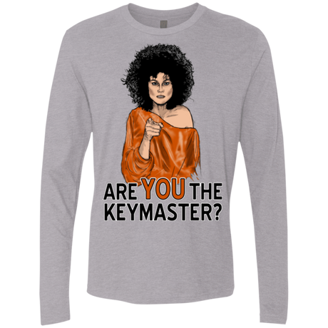 T-Shirts Heather Grey / Small Keymaster Men's Premium Long Sleeve