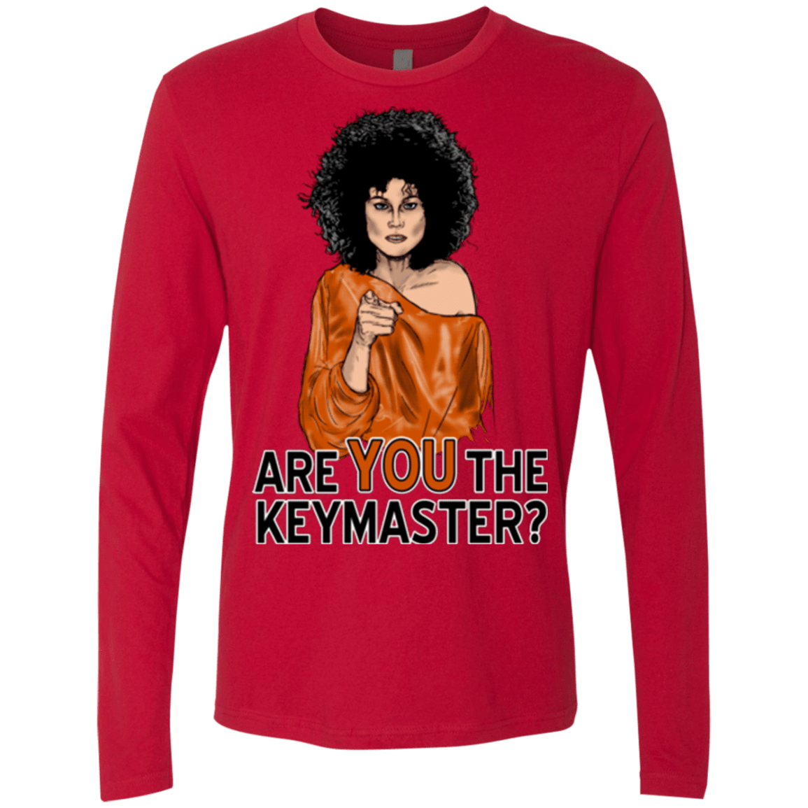 T-Shirts Red / Small Keymaster Men's Premium Long Sleeve