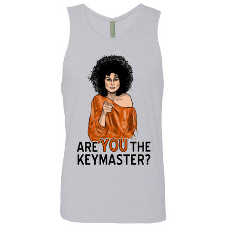 T-Shirts Heather Grey / Small Keymaster Men's Premium Tank Top