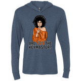 T-Shirts Indigo / X-Small Keymaster Triblend Long Sleeve Hoodie Tee