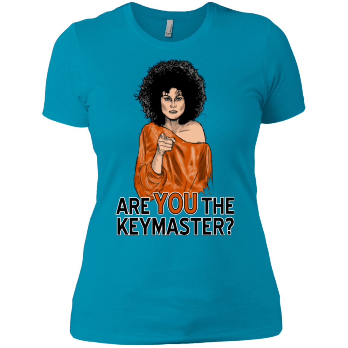 T-Shirts Turquoise / X-Small Keymaster Women's Premium T-Shirt