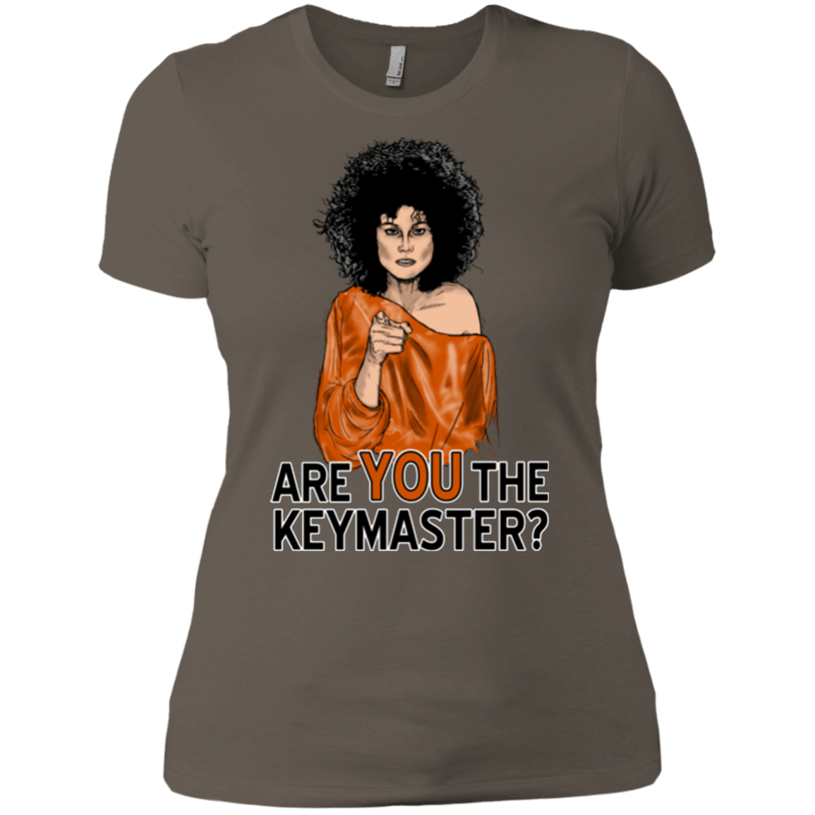 T-Shirts Warm Grey / X-Small Keymaster Women's Premium T-Shirt