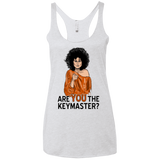 T-Shirts Heather White / X-Small Keymaster Women's Triblend Racerback Tank