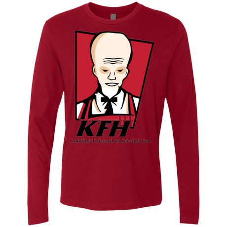 T-Shirts Cardinal / Small KFH Men's Premium Long Sleeve