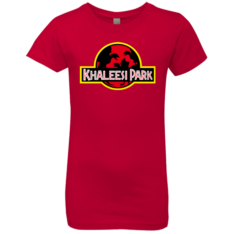 T-Shirts Red / YXS Khaleesi Park Girls Premium T-Shirt