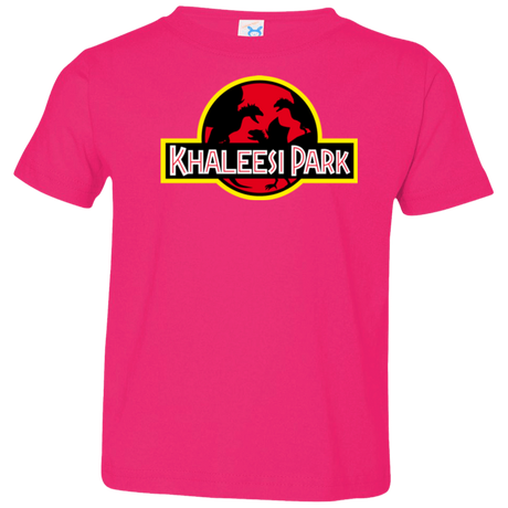 T-Shirts Hot Pink / 2T Khaleesi Park Toddler Premium T-Shirt