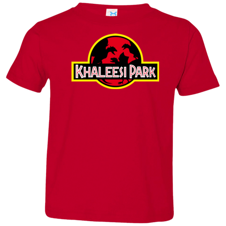T-Shirts Red / 2T Khaleesi Park Toddler Premium T-Shirt