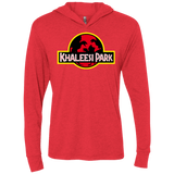 T-Shirts Vintage Red / X-Small Khaleesi Park Triblend Long Sleeve Hoodie Tee